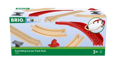 BRIO oplopende curven track pack