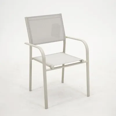 Duca diningstoel crème