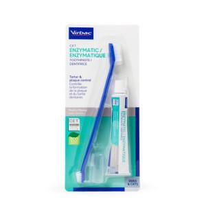 Virbac C.E.T. Gebitsverzorgingsset hond/kat Per set Virbac C.E.T. Gebitsverzorgingsset hond/kat Per set