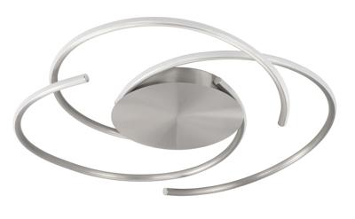 Highlight PlafondlampReverso design nikkel Ø 46cm - P6592.30