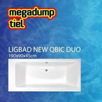 Ligbad New Qbic Duo 190X90X45 cm Aqua Viva - thumbnail