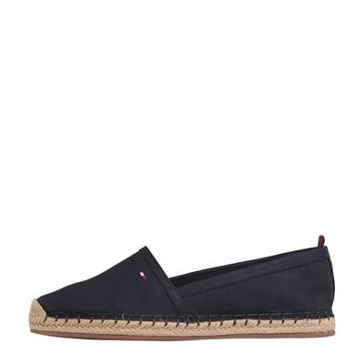 Tommy Hilfiger Basic Tommy Flat espadrilles donkerblauw