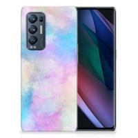Smartphone hoesje OPPO Find X3 Neo Watercolor Light - thumbnail