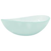 VidaXL Wasbak 54,5x35x15,5 cm gehard glas mat - thumbnail