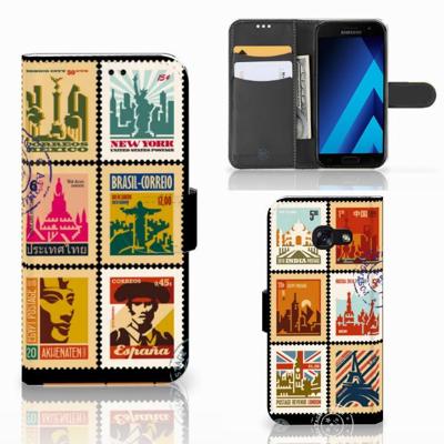 Samsung Galaxy A5 2017 | Flip Cover | Postzegels Samsung Galaxy A5 2017 | Flip Cover | Postzegels