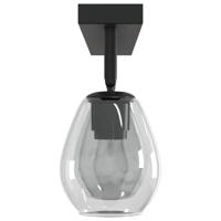 VidaXL Plafondspot zwart 73.5 x 13 x 26 cm glas en metaal - thumbnail