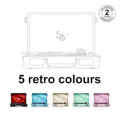 Vinyl draaitafel - MIXX - Revival 55 - Ingebouwde stereoluidsprekers - 3 snelheden - Bluetooth - RCA-uitgang - Crème Vinyl draaitafel - MIXX - Revival 55 - Ingebouwde stereoluidsprekers - 3 snelheden - Bluetooth - RCA-uitgang - Crème