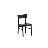 Fjôrd - Eetkamerstoel Naturel - Rubberhout - Montros - Set van 2 - thumbnail