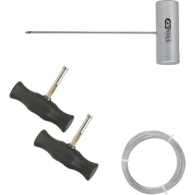 Draadsnijdset met ingezoomde snijdraad, 4-delig KS Tools 140.2245