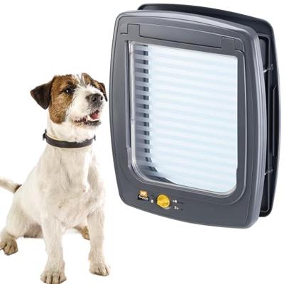 FERPLAST Swing 11 grey - honden- en kattenluik - 31 x 9,6 x 38,4 cm