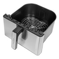 SOGO Human Technology Advanced 1700 Airfryer 6 l 1700 W Zwart, RVS - thumbnail