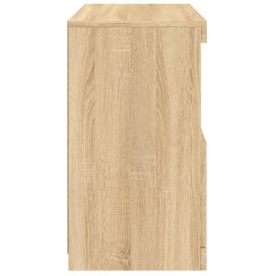 Dressoir met LED-verlichting 60x37x67 cm sonoma eikenkleurig Dressoir met LED-verlichting 60x37x67 cm sonoma eikenkleurig