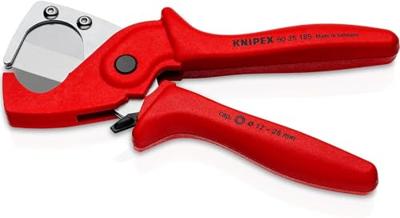 Knipex Pijpsnijder | voor buizen d. 12-25 mm | l. 185mm chroomvanadium-elektrostaal | 1 stuk - 90 25 185 - 90 25 185