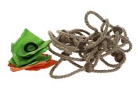 Drie-op-een-rij Spel DKD Home Decor 8424001762071 Natuurlijk Hout 30 x 25 x 6 cm - thumbnail