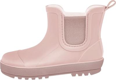 Playshoes halfhoge regenlaarzen uni lichtroze-28