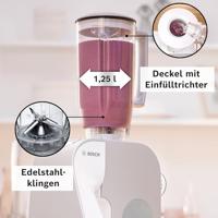 Bosch MUZ5MX1 Blender Keukenmachine-Accessoire 1.25L Transparant - thumbnail