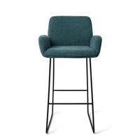 Jesper Home Misaki barkruk H75 Merry Mermaid slide black - thumbnail