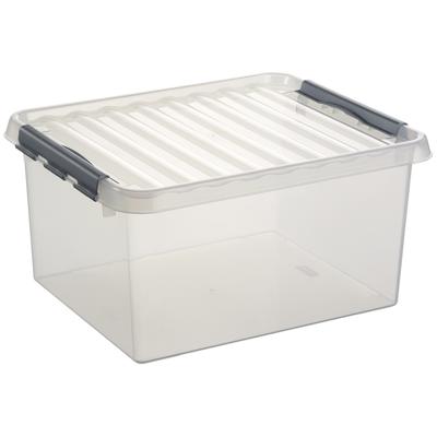 Sunware Q-line opbergbox 36L transparant