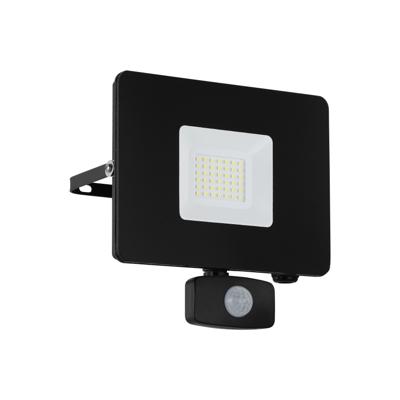 Eglo 30W Led stralerFaedo 3 met bewegingssensor zwart - 97462