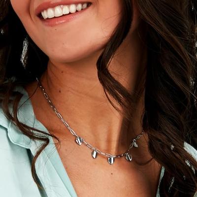 Dames ketting Morellato SAWW02 Zilverkleurig