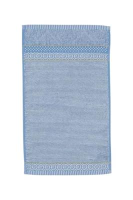Pip Studio Pip Studio Soft Zellige gastendoekje Blauw Grijs 30x50 cm