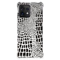 Motorola Edge 40 Pro Case Anti-shock Slangenprint - thumbnail