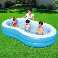 Bestway familiezwembad big lagoon 262x157x46 cm - thumbnail