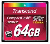 Transcend Premium 800x CF-kaart 64 GB - thumbnail
