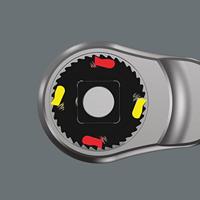 Wera 8100 SC 7 Zyklop Metal-ratelset met doorsteekvierkant 1/2" aandrijving gereedschapsset - thumbnail