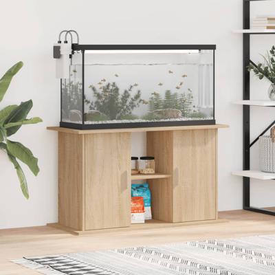 Aquariumstandaard Sonoma Eiken 101x41x58 cm Bewerkt Hout