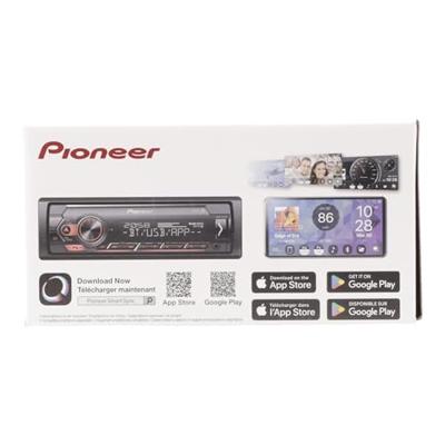 Pioneer MVH-S420BT Autoradio Rood met USB-Bluetooth