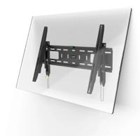 Hama TV Muurbeugel Vast Antidiefstal 37-90 Inch Zwart - thumbnail