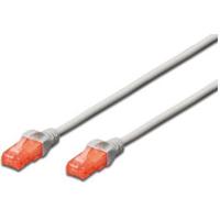 Digitus DK-1617-150 RJ45 Netwerkkabel, patchkabel CAT 6 U/UTP 1.50 m Grijs Halogeenvrij 1 stuk(s) - thumbnail