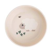 Done By Deer eetschaaltje kleine boerderij beige - thumbnail