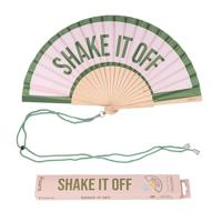 Houten waaier Shake It Off - thumbnail