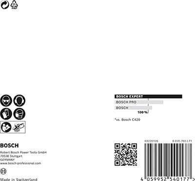 Bosch Accessoires Expert M480 schuurnet voor excenterschuurmachines 125 mm, K400 5-delig - 2608900679 Bosch Accessoires Expert M480 schuurnet voor excenterschuurmachines 125 mm, K400 5-delig - 2608900679