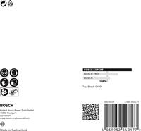 Bosch Accessoires Expert M480 schuurnet voor excenterschuurmachines 125 mm, K400 5-delig - 2608900679 - thumbnail
