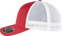 Flexfit FX110MT 110 Mesh 2-Tone Cap - Red/White - One Size - thumbnail