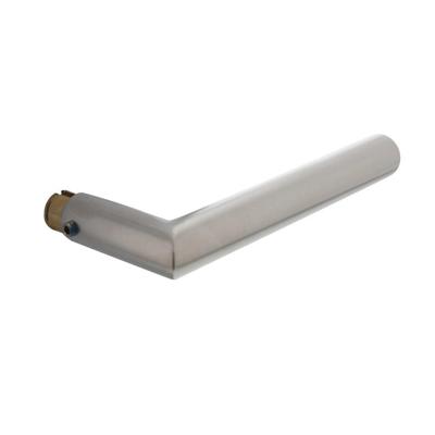 Intersteel Gatdeel deurkruk Jura hoek 90° - RVS