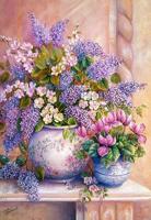 Castorland Lilac Flowers - 1500 stukjes - thumbnail
