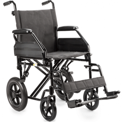 Transportrolstoel M9 (15 kg) | MultiMotion | Zitbreedte 45 cm | Opvouwbaar | Zwart | 10030010