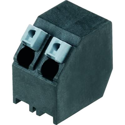 Weidmüller 1884380000 Veerkrachtklemblok 1.5 mm² Aantal polen 4 Zwart 28 stuk(s)