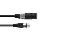 OMNITRONIC Adapter Cable Speaker(F)/XLR(F) 1m bk - thumbnail