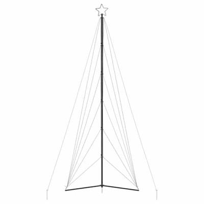 VidaXL Led-kerstboom 861 leds kleurrijk 478 cm