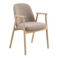 Sohome Eetkamerstoel 'Kenzo' Bouclé, kleur Beige - thumbnail