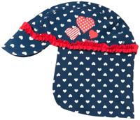 Playshoes zwemcap Hartjes Marineblauw-53 cm - thumbnail