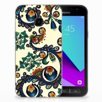 Siliconen Hoesje Samsung Galaxy Xcover 4 | Xcover 4s Barok Flower - thumbnail