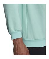 adidas Entrada 22 Crew Sweater Turquoise Wit - thumbnail