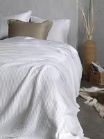 Heckett & Lane Heckett & Lane Wafel Plaid 180x260 Super White - thumbnail