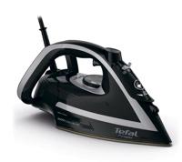 Tefal Puregliss FV8062E0 strijkijzer Droog- & stoomstrijkijzer Durilium AirGlide Autoclean soleplate 3000 W Zwart, Grijs - thumbnail